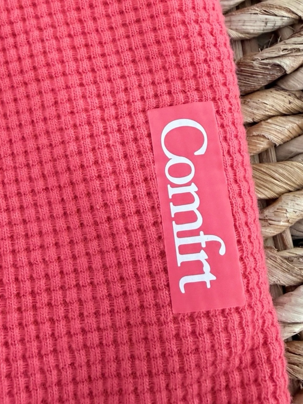 Comfrt Waffle Relaxed Straight Leg Pant - Picture 7 of 13
